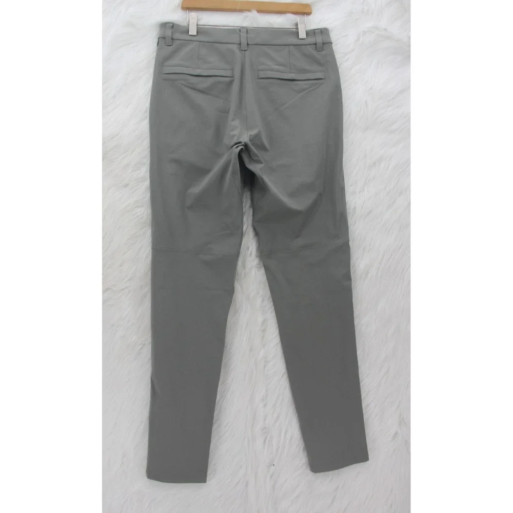 Lululemon Athletica ABC Slim Fit 5 Pocket Pants Warpsteme Men 30x31 Olive Green